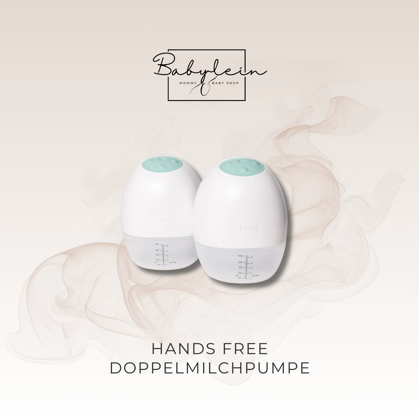 Hands-free Doppelmilchpumpe