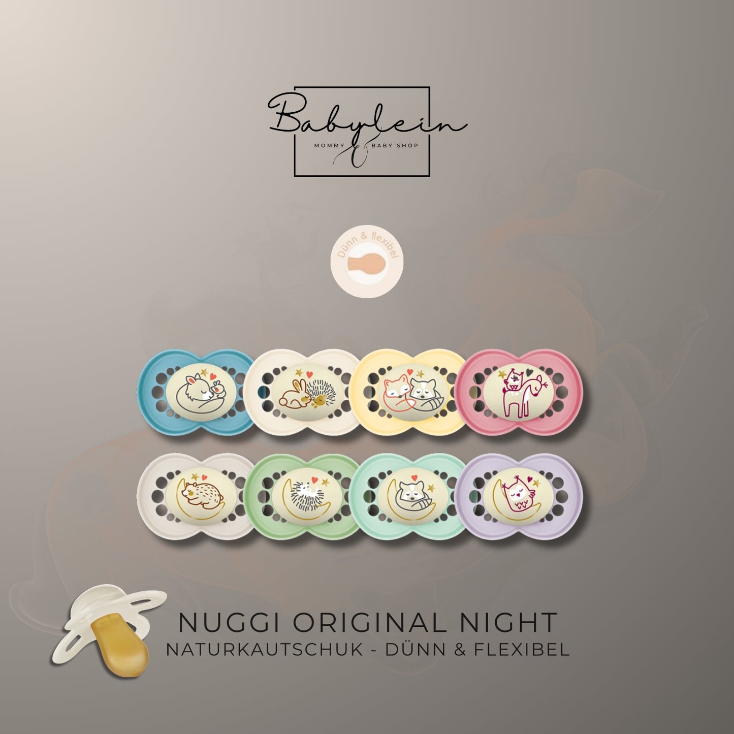 Nuggi Original | Night | Naturkautschuk